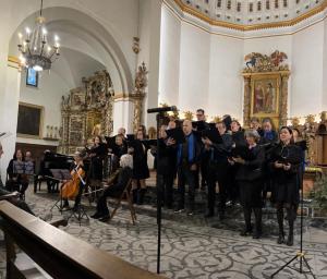 Ensayo Iglesia Sant Bartomeu i Santa Tecla Sitges, diciembre 2022